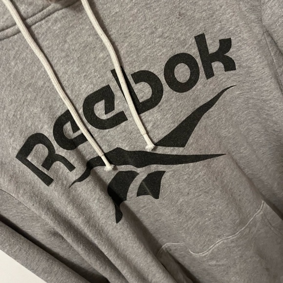 Reebok Heather Gray Sweatshirt - Picture 2 of 6